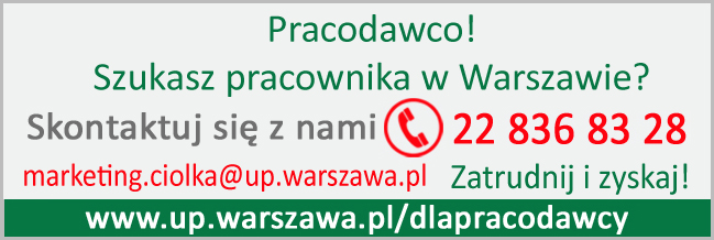 Up Warszawa Dla Pracodawców I Przedsiębiorców